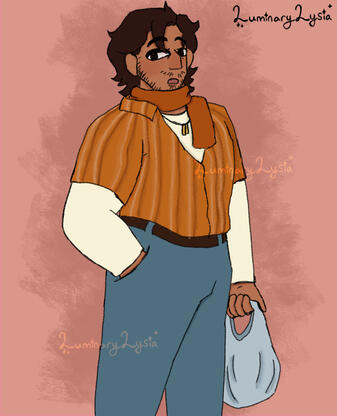 Full Body/ Half Body with Simple BG